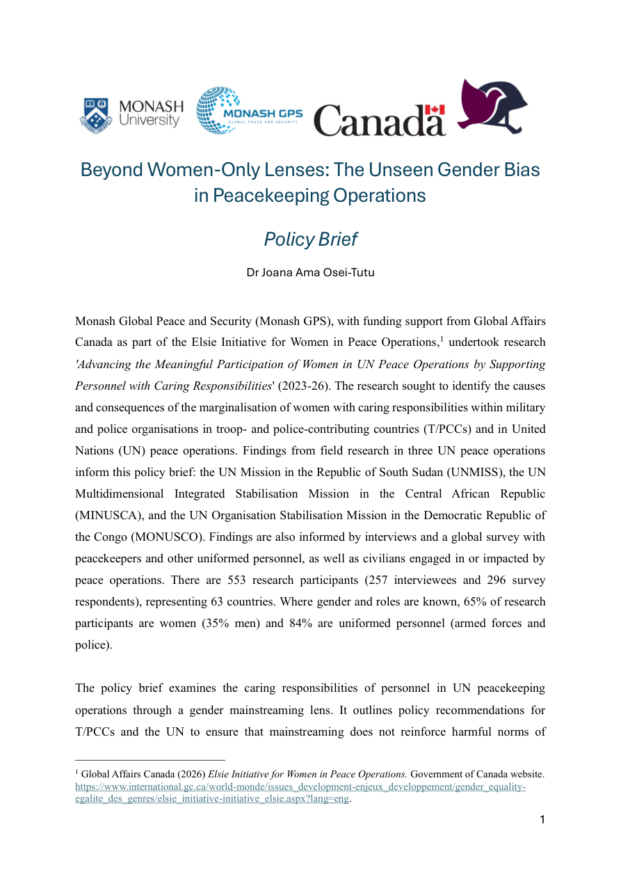 Beyond Women — English